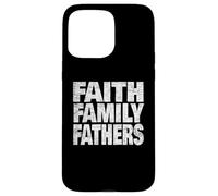 Christian Conservative Men Faith Based Family Leadership Case for iPhone 15 Pro Max