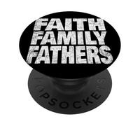 Christian Conservative Men Faith Based Family Leadership PopSockets Adhesive PopGrip