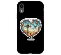 Christian Counselor Counseling Is My Ministry Bible Floral Case for iPhone XR
