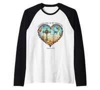 Christian Counselor Counseling is My Ministry Bible Floral Raglan Baseball Tee