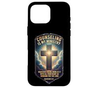 Christian Counselor Counseling Is My Ministry Bible Verse Case for iPhone 16 Pro Max