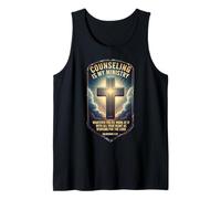 Christian Counselor Counseling is My Ministry Bible Verse Tank Top