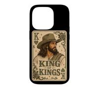 Christian Cowboy Rustic Jesus Western Faith King Of Kings Case for iPhone 14 Pro