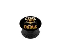 Christian Crack This Not Drugs Bible Gift PopSockets Adhesive PopGrip