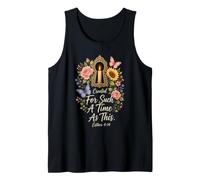 Christian Created for Such A Time As This Esther 4:14 Gift Tank Top