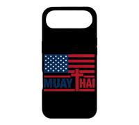 Christian Cross God and Muay Thai US Flag Thai Boxing Case for iPhone Air