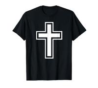 Christian Cross Jesus God Bible Religious Inspirational Value Graphic T-Shirt