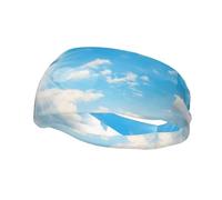 Christian Cross Jesus Headbands Sports Sweatband Athletic Exercise Bands Turban Hair Head For Men Women Yoga Fitness