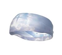 Christian Cross Jesus Sports Sweat Headbands For Men Women Unisex Non Slip Wicking Hair Bands For Running Yoga