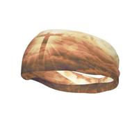 Christian Cross Jesus Sports Sweat Headbands For Men Women Unisex Non Slip Wicking Hair Bands For Running Yoga