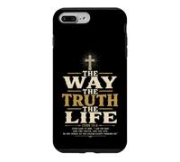 Christian Cross John 14:6 Scripture Faith Case for iPhone 7 Plus/8 Plus