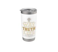 Christian Cross John 14:6 Scripture Faith Stainless Steel Insulated Tumbler