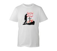 Christian Cross Lest We Forget Remembrance Day T-Shirt, Armed Forces Day Unisex Gift Tee Top (White, 3XL)