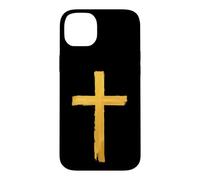 Christian Cross Minimalist Devotional Saying Case for iPhone 14 Plus