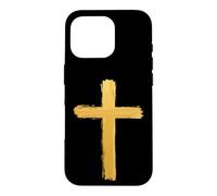 Christian Cross Minimalist Devotional Saying Case for iPhone 16 Pro