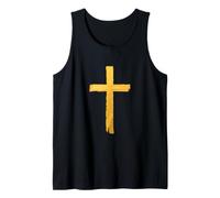 Christian Cross Minimalist Devotional Saying Tank Top