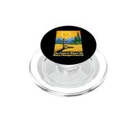 Christian Cross Van Gogh Style Faith Changed Story PopSockets PopGrip for MagSafe