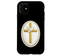 Christian Cross with the Holy Spirit Dove Case for iPhone 11