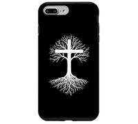 Christian Cross With Tree & Roots Symbol For A Believer Case for iPhone 7 Plus/8 Plus