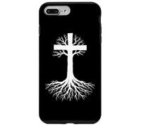 Christian Cross With Tree & Roots Symbol For A Believer Case for iPhone 7 Plus/8 Plus