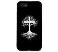 Christian Cross With Tree & Roots Symbol For A Believer Case for iPhone SE (2020) / 7/8