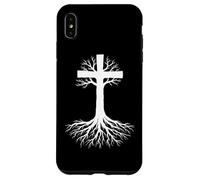 Christian Cross With Tree & Roots Symbol For A Believer Case for iPhone XS Max