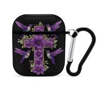 Christian Crosses Hummingbird Earbud Case Compatible with Airpods 1/2