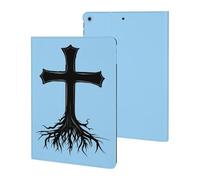 Christian Crosss Roots Jesues Tablet Case Compatible with ipad 2019/2020/2021(10.2in) Protective Case Cover Tablet Stand Cover