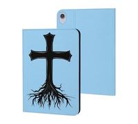 Christian Crosss Roots Jesues Tablet Case Compatible with ipad Mini6 (8.3in) Protective Case Cover Tablet Stand Cover