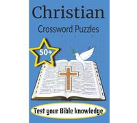 Christian Crossword Puzzles: Christian Crossword Puzzles: Crossword Puzzles with Easy to Read Print about Christianity, Bible, knowledge and more | ... Gifts for Vacations, Holidays and relaxation
