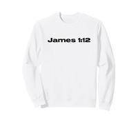 Christian Crown of Life James 1:12 To Those Who Love Him Blk Sweatshirt