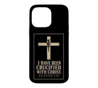 Christian Crucified With Christ Galatians 2:20 Gift Case for iPhone 14 Pro Max
