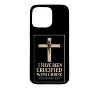 Christian Crucified With Christ Galatians 2:20 Gift Case for iPhone 15 Pro Max