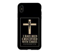 Christian Crucified With Christ Galatians 2:20 Gift Case for iPhone XS Max