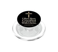 Christian Crucified With Christ Galatians 2:20 Gift PopSockets PopGrip for MagSafe