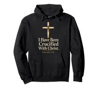 Christian Crucified With Christ Galatians 2:20 Gift Pullover Hoodie