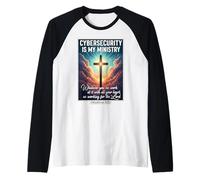 Christian Cybersecurity is My Ministry Specialist Analyst Raglan Baseball Tee