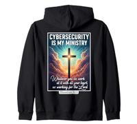 Christian Cybersecurity Is My Ministry Specialist Analyst Zip Hoodie