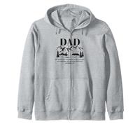 Christian Dad Proverbs 20:7 Idea For Dad Bible Verse Zip Hoodie
