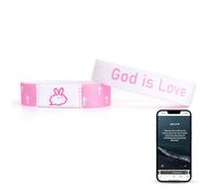 Christian Daily Bible Verse Bracelets: Scan Wearable Scripture Christian Bracelet for Men Women - Faith Prayer Gospel Wristbands Daily Bible Verse Bracelet God Jesus Wrist Band Religious Gifts for Men