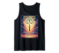 Christian Data Science is My Ministry Scientist Analyst God Tank Top