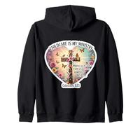 Christian Day Care Caregiver Childcare Is My Ministry Bible Zip Hoodie