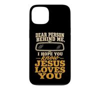 Christian Dear Person Behind Me Jesus Loves You Gift Case for iPhone 13