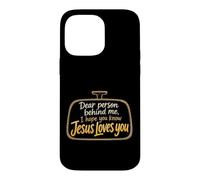 Christian Dear Person Behind Me Jesus Loves You Gift Case for iPhone 14 Pro Max