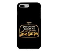 Christian Dear Person Behind Me Jesus Loves You Gift Case for iPhone 7 Plus/8 Plus