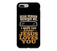 Christian Dear Person Behind Me Jesus Loves You Gift Case for iPhone 7 Plus/8 Plus