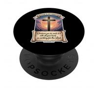 Christian Designer Design Is My Ministry Jesus Christ Faith PopSockets Adhesive PopGrip