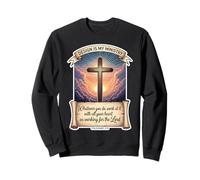 Christian Designer Design Is My Ministry Jesus Christ Faith Sweatshirt