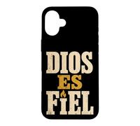 Christian Dios Es Fiel Fe Cristiana Faith Gift Case for iPhone 16 Plus