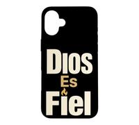Christian Dios Es Fiel Fe Cristiana Faith Gift Case for iPhone 16 Plus